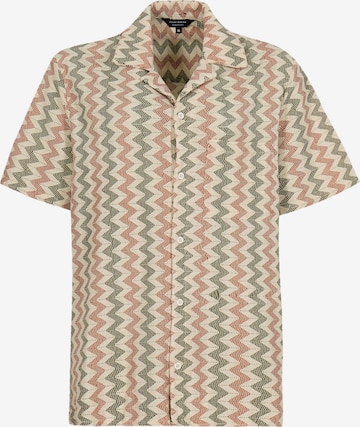 Comfort fit Camicia di South Beach in beige: frontale