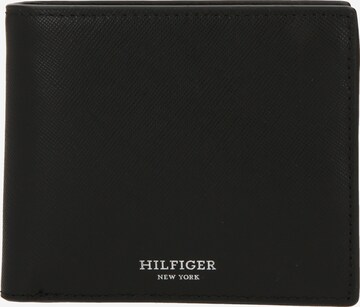 TOMMY HILFIGER - Cartera 'SAFFIANO' en negro: frente