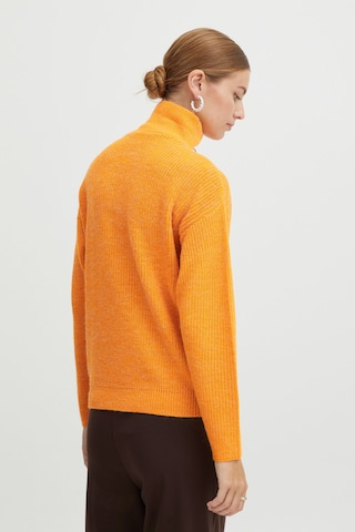 ICHI Sweater 'NOVO' in Orange