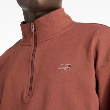 Veste en polaire fonctionnelle new balance en rouge