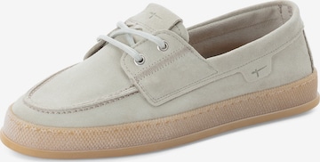 Mocassin Tamaris en vert : devant