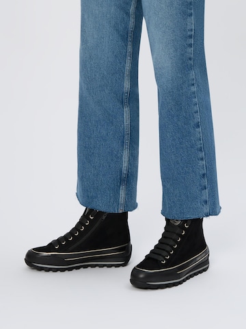 Candice Cooper Sneaker high 'Janis Strip Plus Chic' in Schwarz: Vorderseite