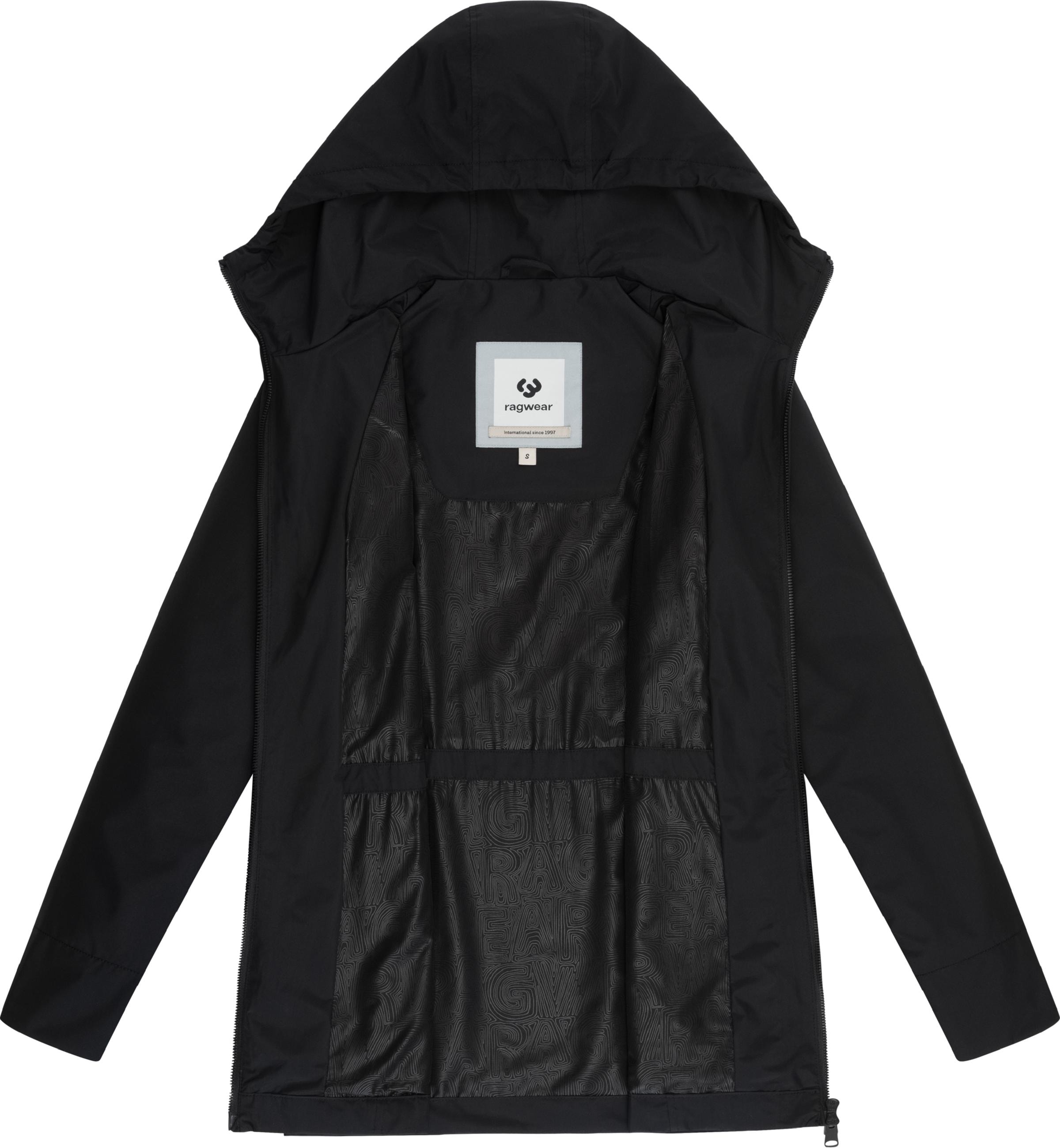 Giacca funzionale 'Monadetta A' di Ragwear in nero