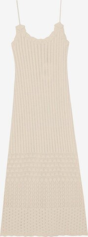 Scalpers Knitted dress in Beige: front