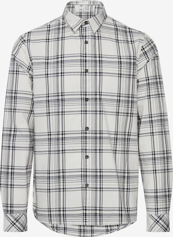 !Solid Regular fit Button Up Shirt 'SDAlexx' in Beige: front