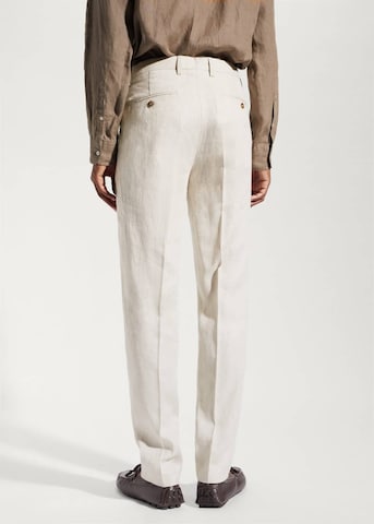 MANGO MAN Regular Pantalon 'Florida' in Beige