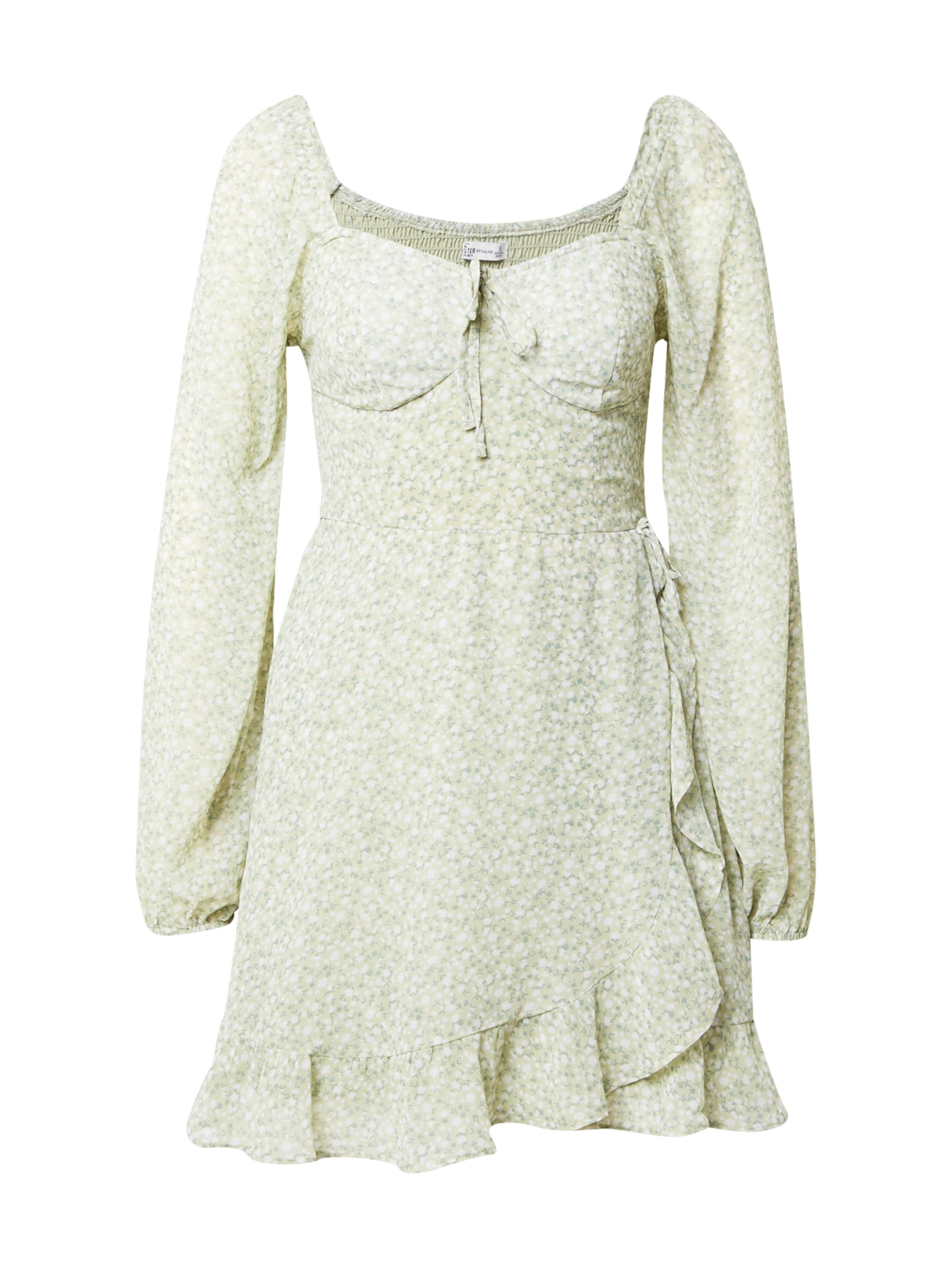 Femme Robe-chemise HOLLISTER en Vert Pastel, Vert Gazon 