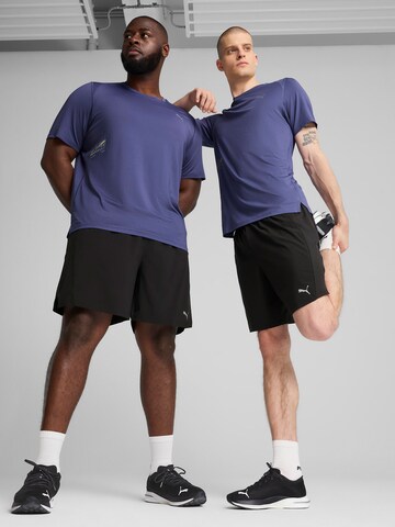 regular Pantaloni sportivi 'Velocity 7' di PUMA in nero: frontale