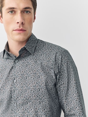 Coupe regular Chemise Next en bleu