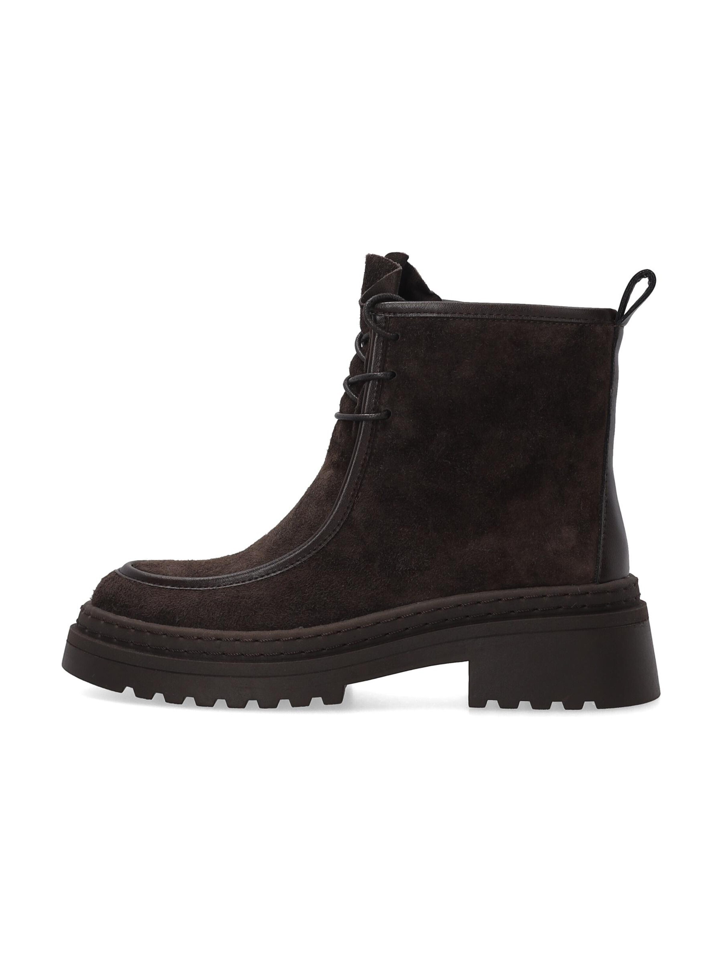 VENEZIA Schnürstiefelette‌ in Braun: Vorderseite