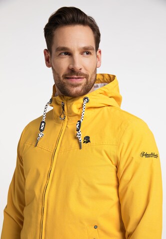 Schmuddelwedda Between-season jacket 'Halee' in Yellow