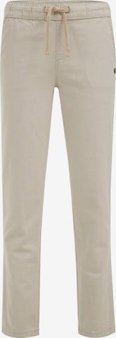 WE Fashion Regular Trousers in Beige: front