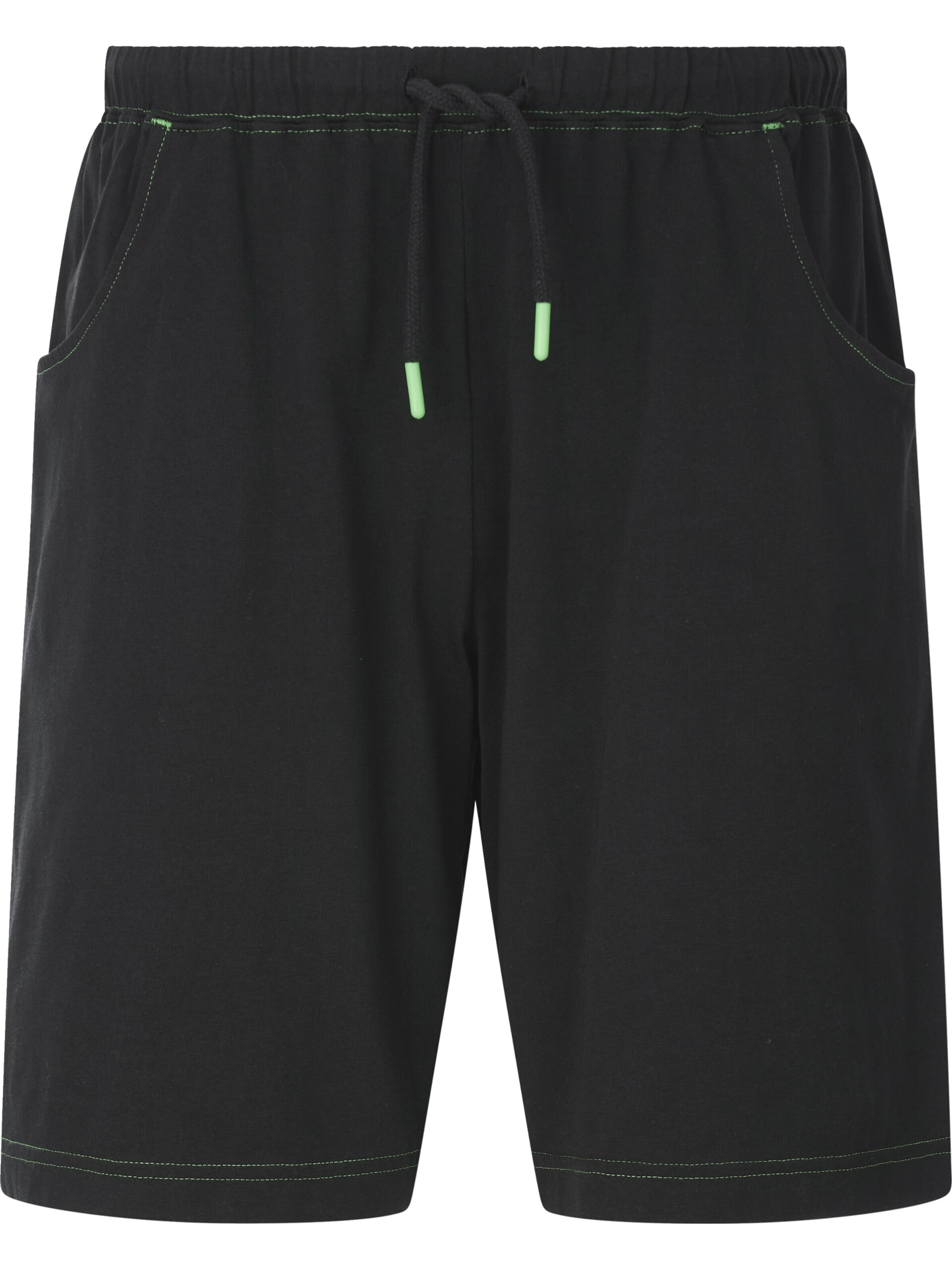 Jan Vanderstorm Pyjama 'Siggard' in Schwarz