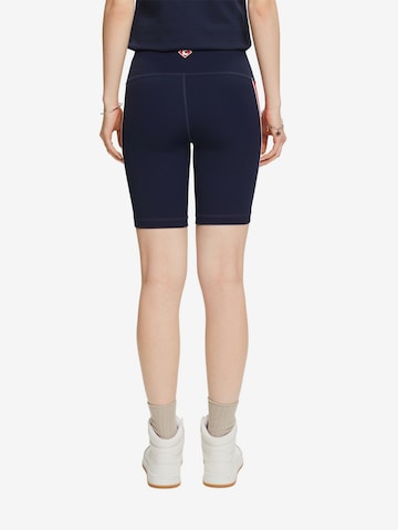 ESPRIT Skinny Sporthose in Blau