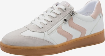 Baskets basses MARCO TOZZI en blanc : devant