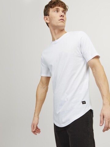 Coupe regular T-Shirt 'JJENoa' JACK & JONES en blanc