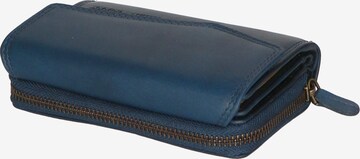 Portamonete di HILL BURRY in blu: frontale
