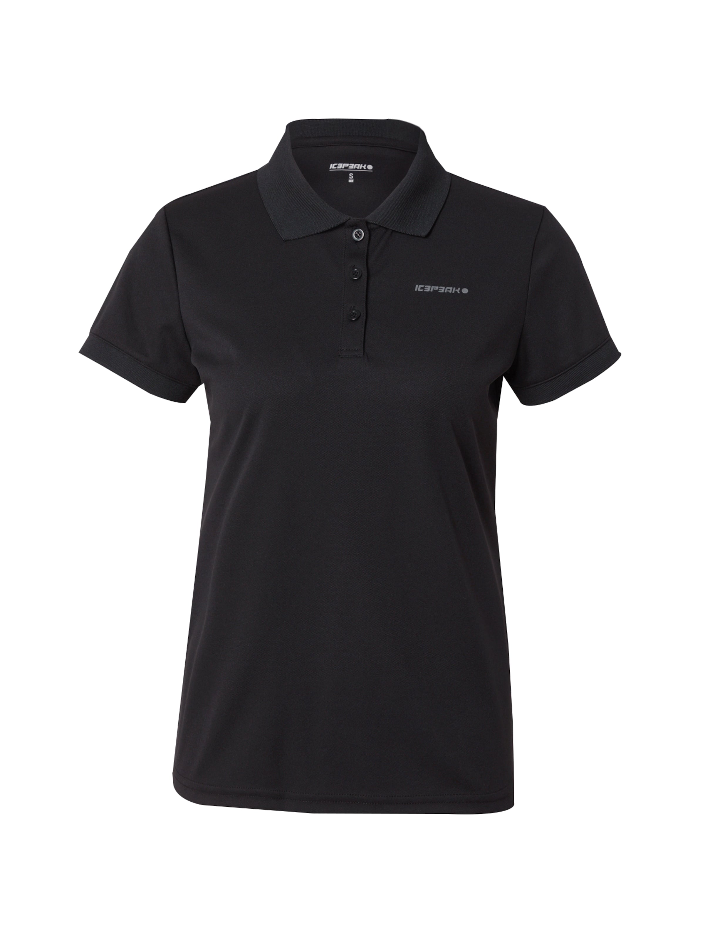 ICEPEAK Performance Shirt 'Bayard' in Black: front