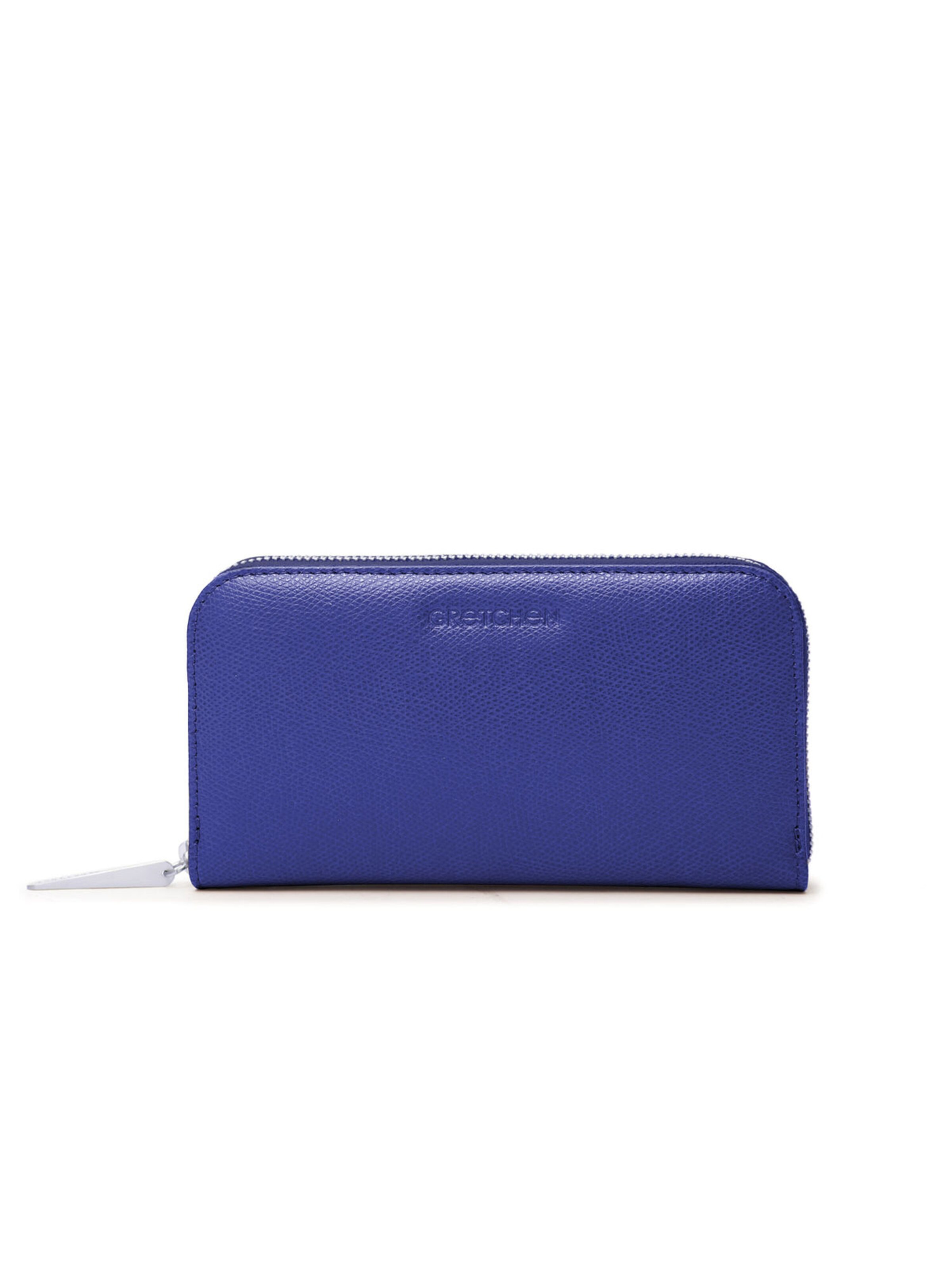 Gretchen Wallet 'Crocus' in Blue: front
