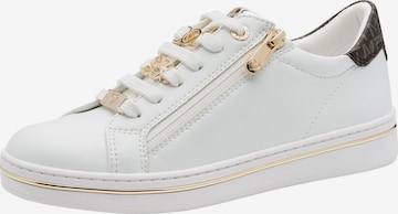 Baskets basses MARCO TOZZI en blanc : devant