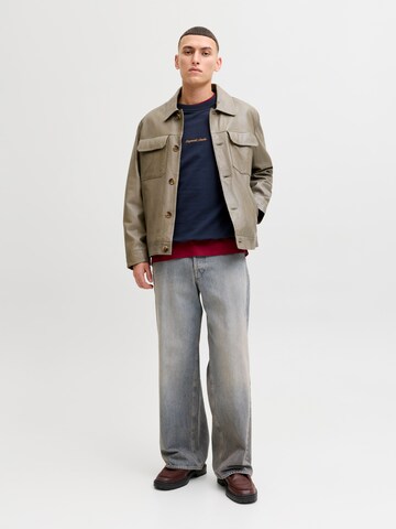 JACK & JONES Sweatshirt 'JORNorrebro' in Blauw