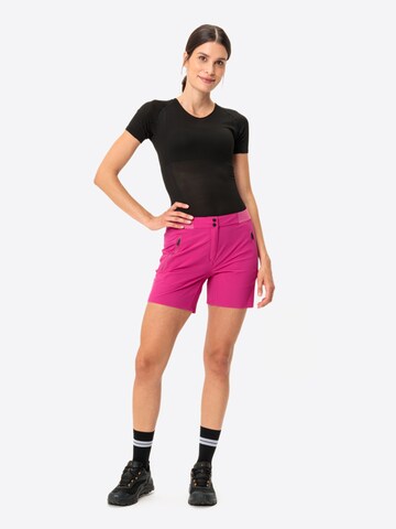 VAUDE Skinny Outdoor trousers 'Scopi II' in Pink