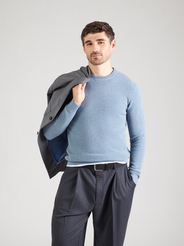 SELECTED Pullover 'SLHROSS' in Blau: Vorderseite