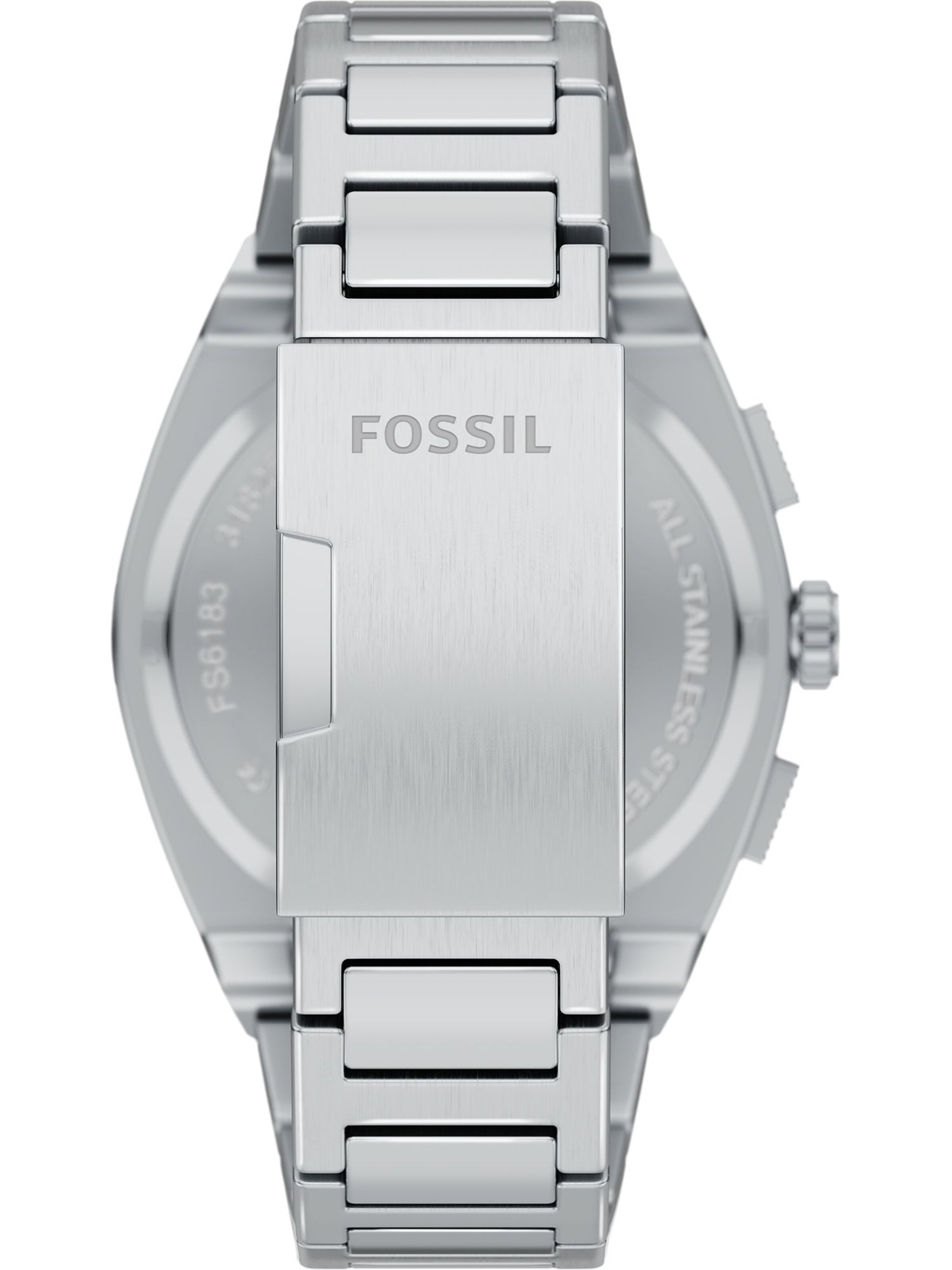 FOSSIL Аналоговые часы 'EVERETT' в Серебристый