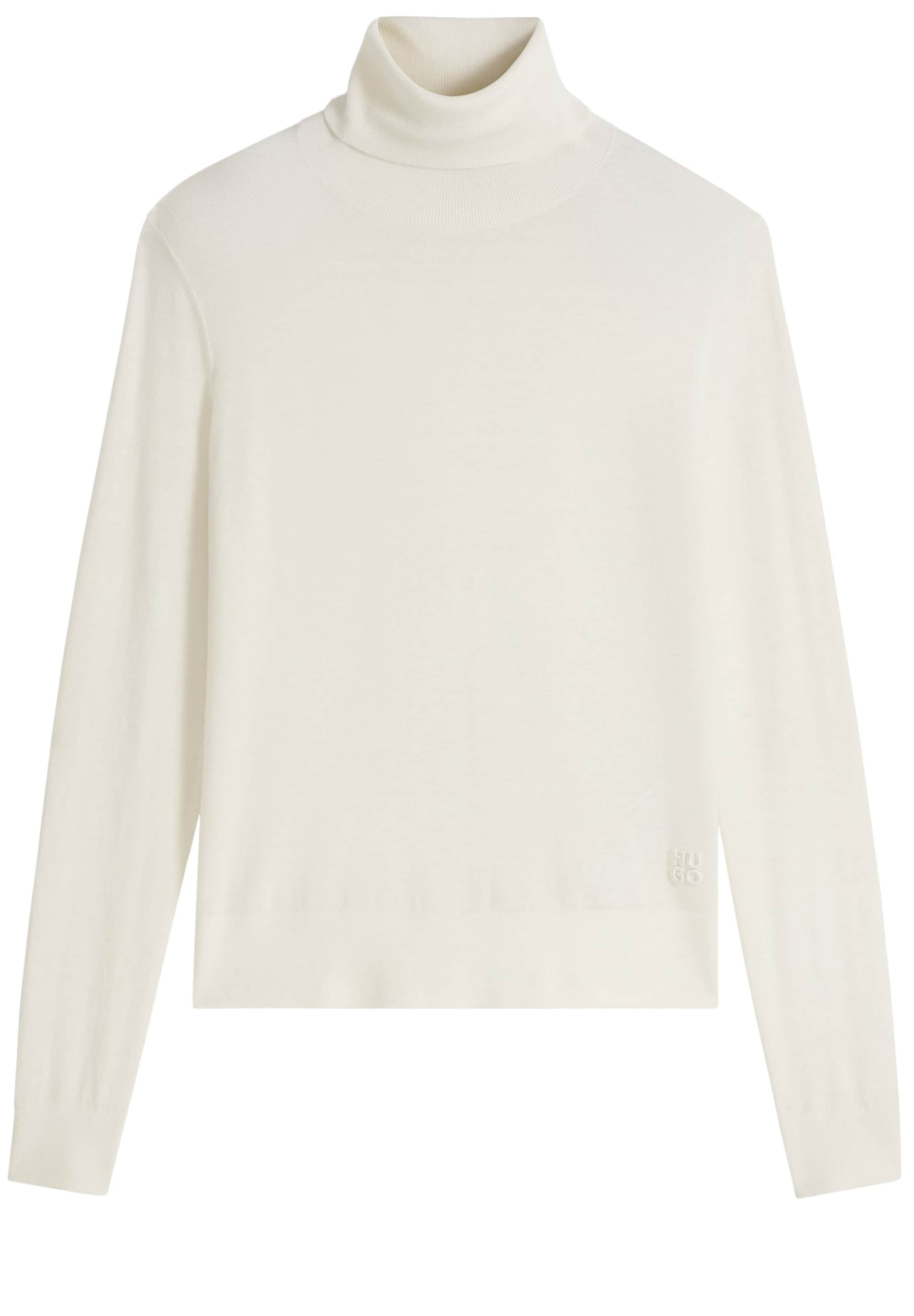 HUGO Pullover in Weiß: Vorderseite