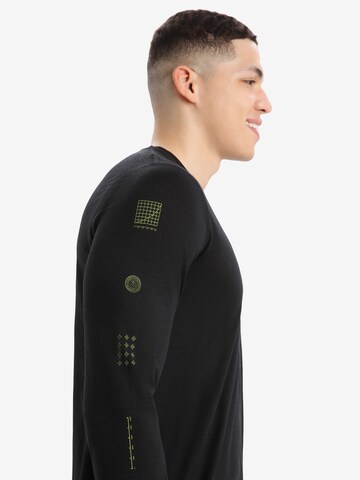 ICEBREAKER Performance Shirt 'Tech Lite II' in Black