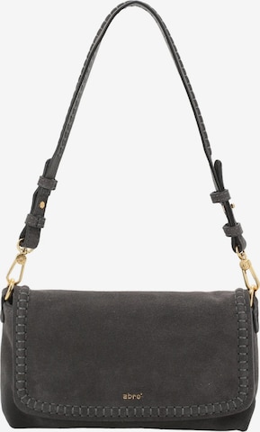 ABRO Schultertasche 'SIGNATURE' in Grau: Vorderseite