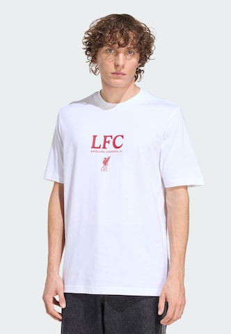 ADIDAS PERFORMANCE Functioneel shirt 'Liverpool FC Seasona' in Wit: voorkant