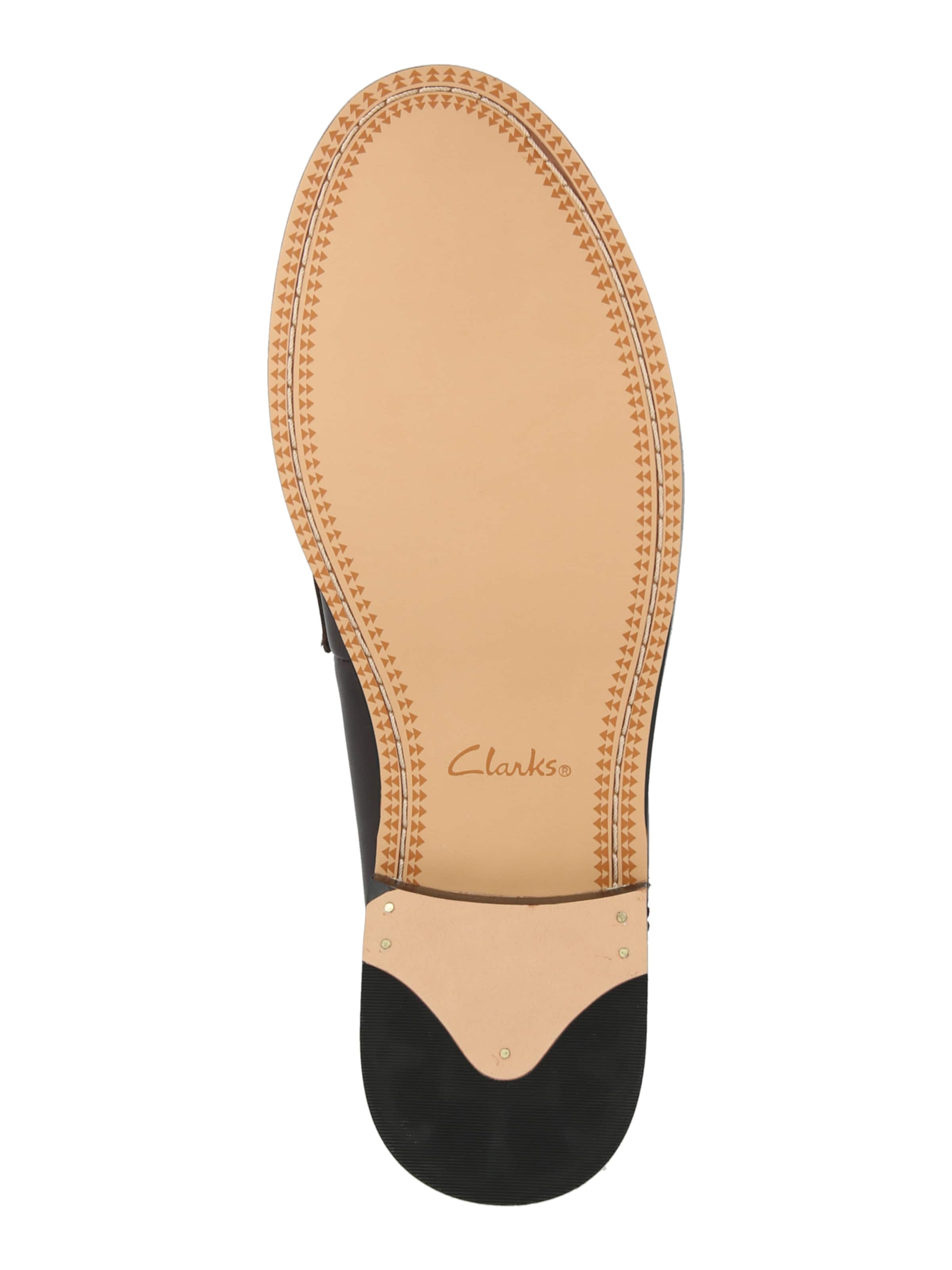CLARKS Παντοφλέ 'Straven Edge' σε καφέ