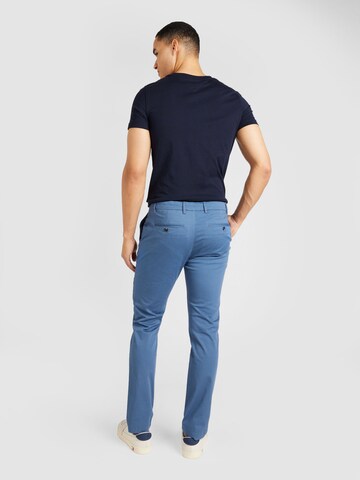 TOMMY HILFIGER Slimfit Chino 'Bleecker' in Blauw