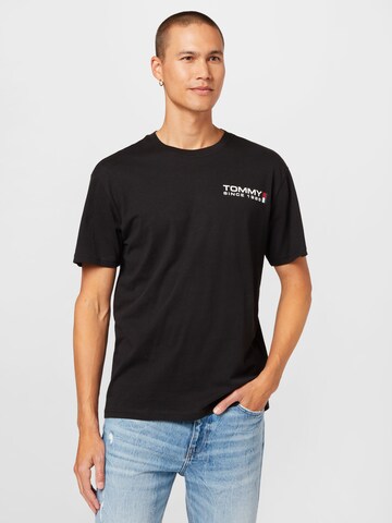 T-Shirt Tommy Jeans en noir : devant