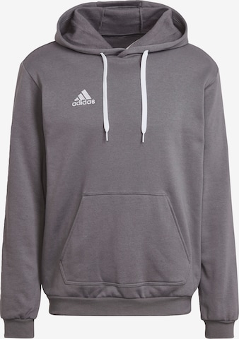 ADIDAS PERFORMANCE Athletic Sweatshirt 'Entrada 22' in Grey: front