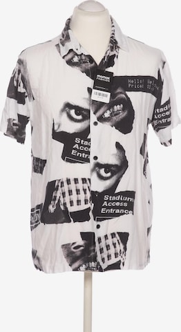 Bershka Hemd M in Weiß: Vorderseite