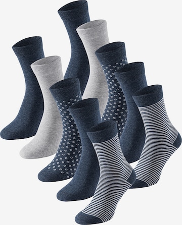 SCHIESSER Freizeitsocken ' Cotton Fit ' in Mischfarben: predná strana