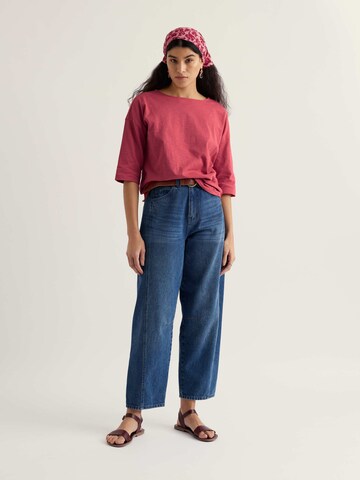 Tricou 'Tremayne Quay' de la Seasalt Cornwall pe roz