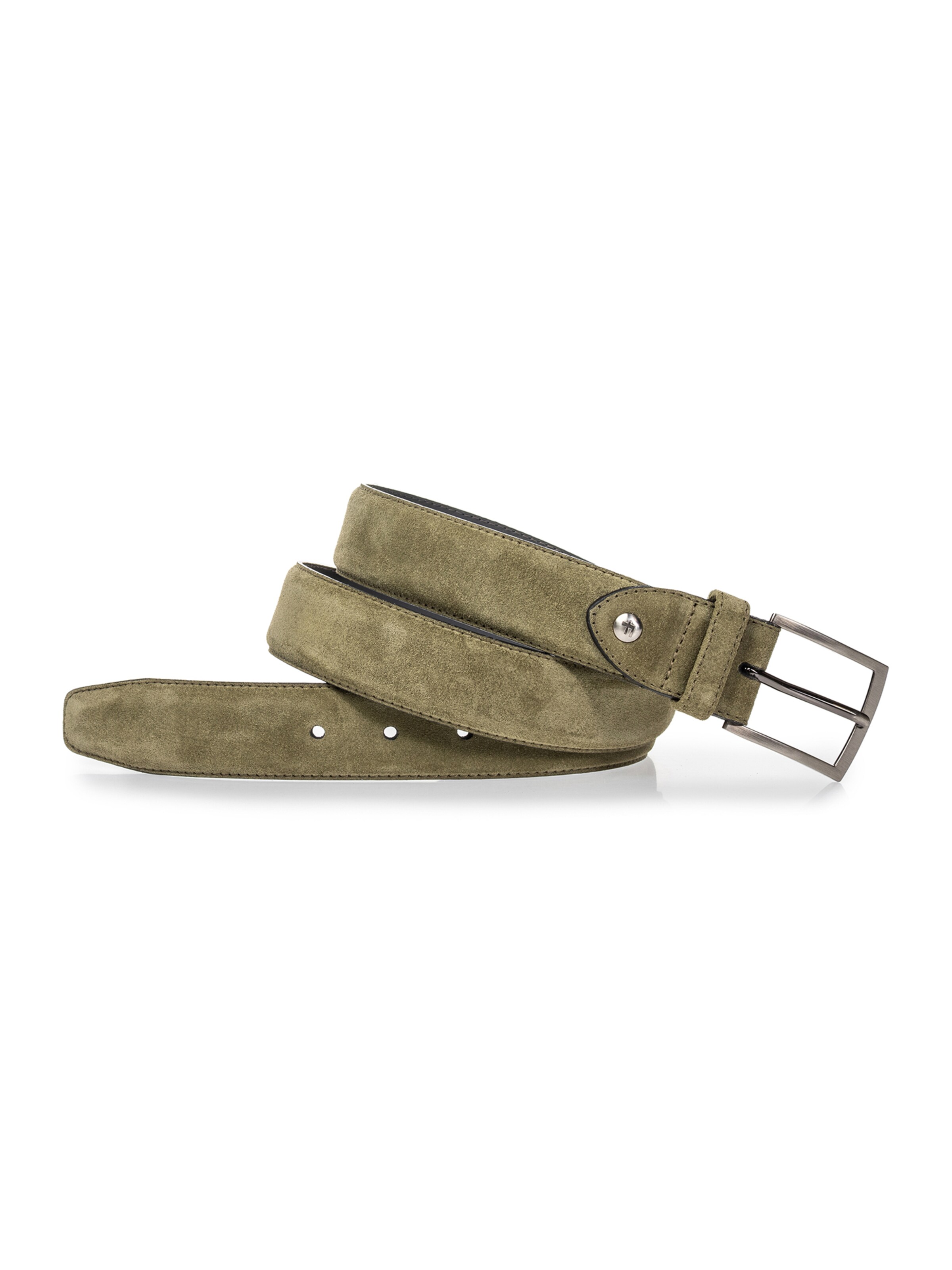 Floris van Bommel Riem 'De Belter 52' in Groen: voorkant