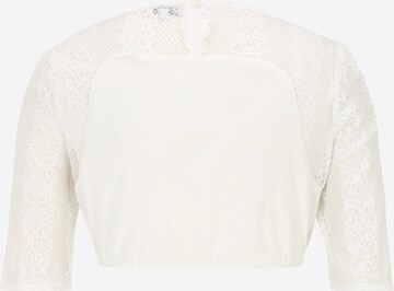 MARJO Traditional blouse 'Giorgina-Dalida' in White