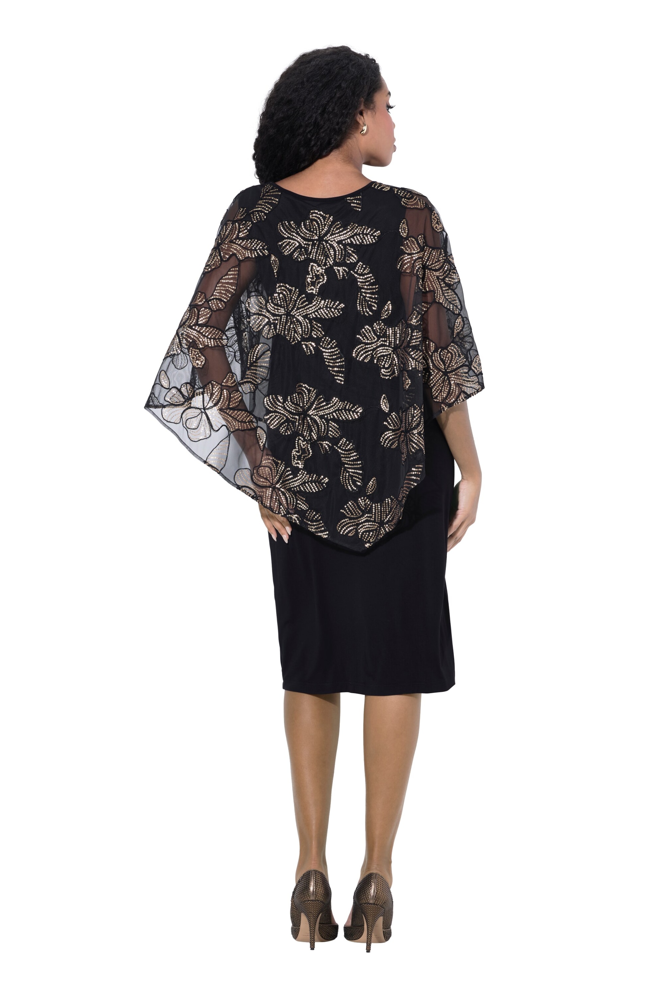 Ulla Popken Kleid in Schwarz