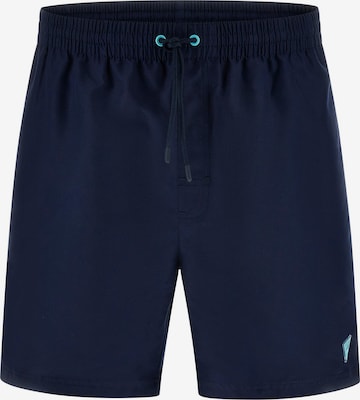 GUESS Kratke kopalne hlače | modra barva: sprednja stran