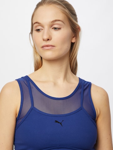 PUMA Sporttop in Blauw