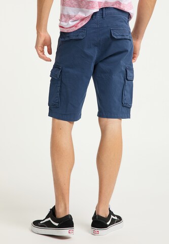 Regular Pantalon cargo MO en bleu