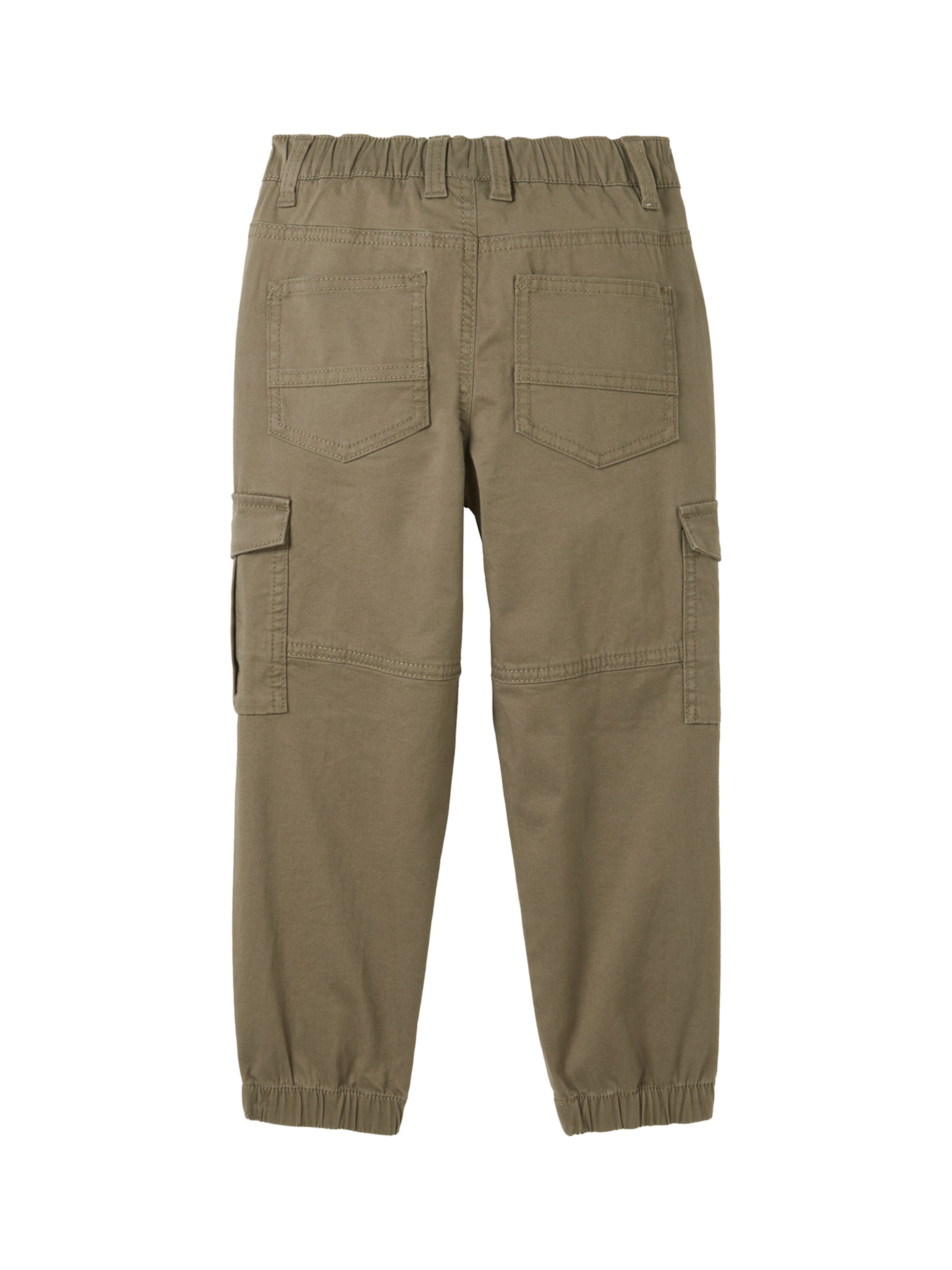 TOM TAILOR Tapered Nadrág - zöld