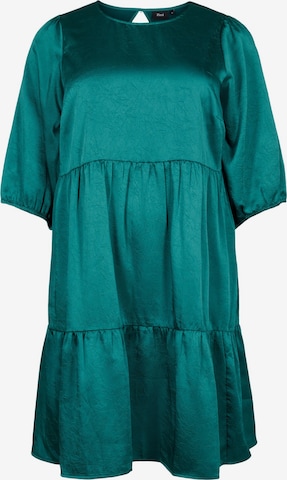 Zizzi Dress 'Stine' in Green: front