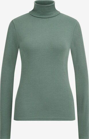 T-shirt WE Fashion en vert : devant