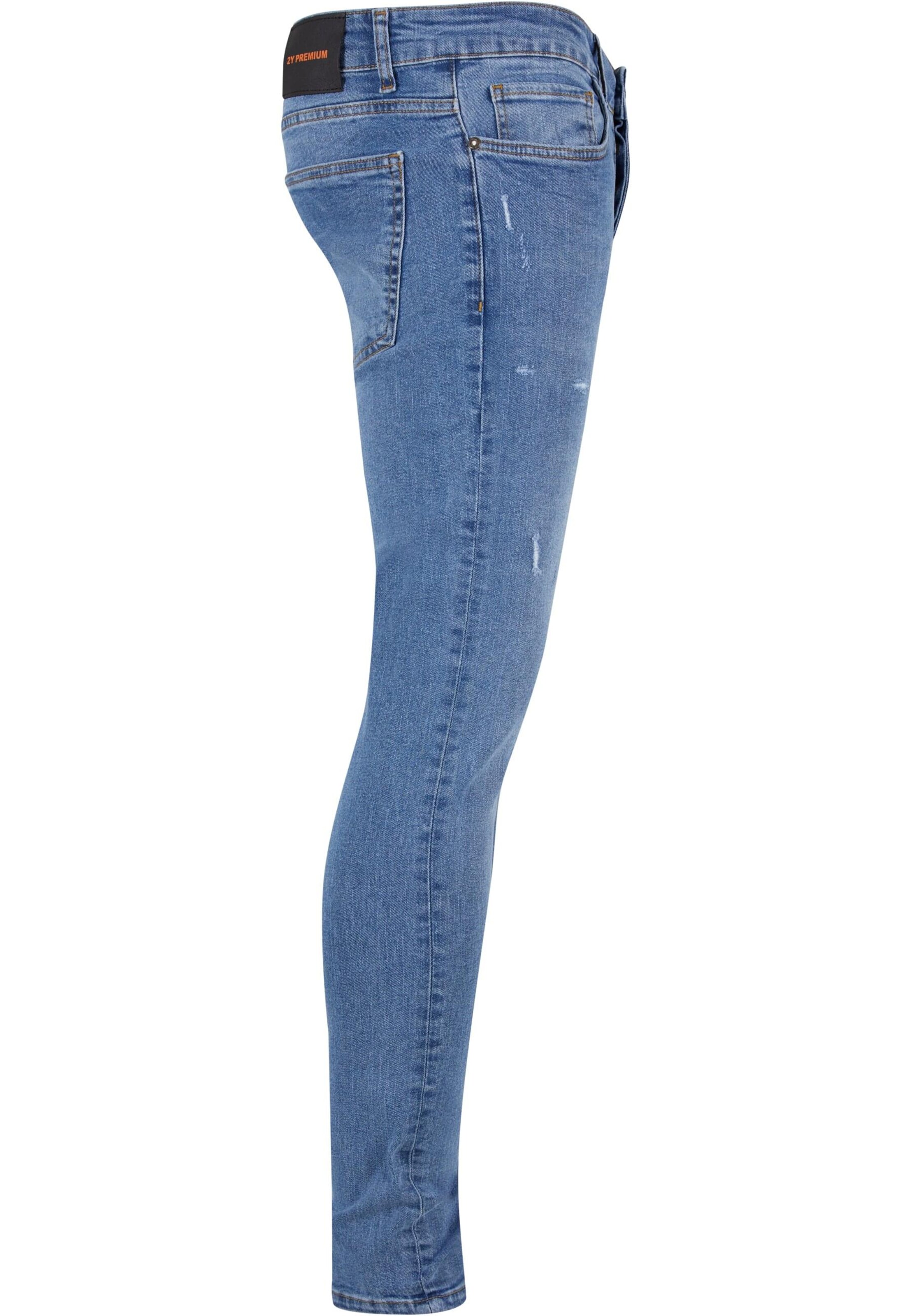 Slimfit Jeans di 2Y Premium in blu