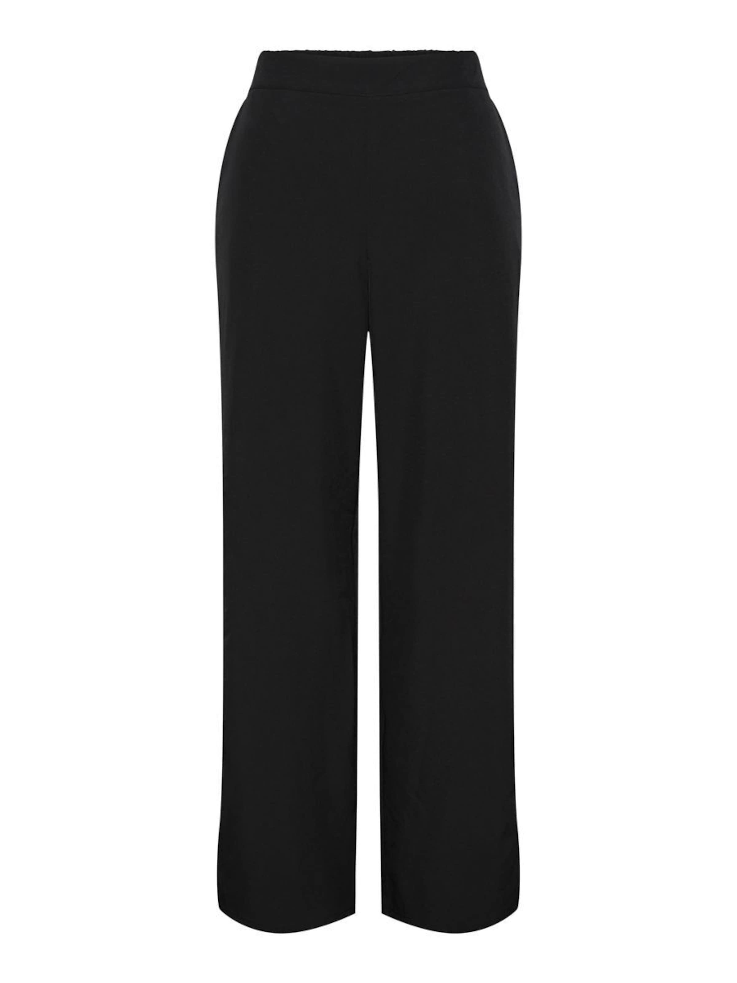 Pantalon 'GURLA' PIECES en noir : devant